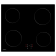 Индукционная встриваемая варочная панель индукция EVELUX HEI 640 B Независимая, Цвет: Чёрный, 59х52х5.8см; Тип управления: Сенсорное, конфорок - 4шт.