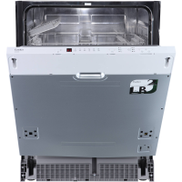 Встраиваемая ПММ EVELUX/ Встраиваемая посудомоечная машина полноразмерная, 60 см, 6 программ, 13 комплектов, 60 см, LED индикация, таймер 3-6-9, А+АА, 55 дб уровень шума, регулировка корзины по высоте, половинная загрузка  11л, потребление воды, 598х550х8