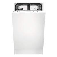 Встраиваемая посудомоечная машина ELECTROLUX/ Встраиваемая узкая посудомоечная машина, без фасада, сенсорное управление Quick Select 1, трехцифровой дисплей, 9 комплектов, 6 программ + 3 комбинации (все программы, кроме Предварительное полоскание, АВТО и 