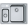 Мойка Franke 127.0688.780/ Best, Серия BELL, Мойка BCX 260 TL, мойка625 x 480 mm, чаша 360 x 415 x 180 mm,чаша 170 x 320 x 130 mm, монтаж сверху или вровень, скрытый перелив, крепления FastFix