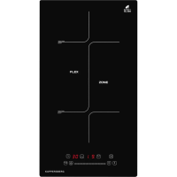 Встраиваемая варочная панель/ Индукционная встриваемая варочная панель ICS 311 Независимая, Цвет: Чёрный, 28.8х52х5.7см; Тип управления: Сенсорное, конфорок - 2шт.