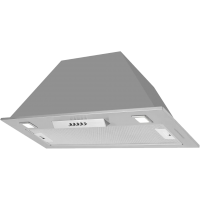 Встраиваемая вытяжка/ Встраиваемая, 70 см, отвод/рециркуляция, 650 м3/ч, 3 скорости, KF-T (приобретается отдельно), нержавеющая сталь