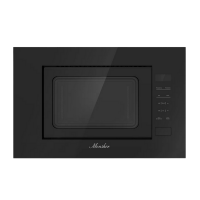 Встраиваемая микроволновая печь/ 700 Вт, High-Tech, 20 л, черный