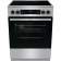 Плита GORENJE/ Тип плиты: электрическая, Тип варочной поверхности: стеклокерамическая, Цвет: нержавеющая сталь, Гриль: Есть, Ширина, см: 60