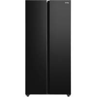 Холодильник Korting Side by Side, класс энергопотребления A+, объем 44.2л, Высота: 177.5см, Чёрный