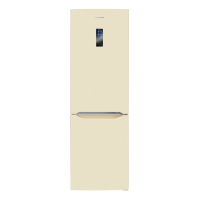 Холодильник-морозильник с инвертором MAUNFELD MFF187NFIBG10, Total NoFrost, общий объем 330 л, объем холодильной камеры 232 л, объем морозильной камеры 98 л, сенсорное управление, LED освещение, установка вплотную к стене, нижнее расположение морозильной 