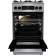 Плита GORENJE/ Комбинированная плита, Цвет: нержавеющая ст, Материал дверцы: Стеклянная дверца, Стандартный шарнир дверцы, Крышка: Металлическая крышка, Тип духовки: Мультифункциональная духовка, Газовая варочная панель, Автоматический электроподжиг вароч