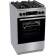 Плита GORENJE/ Комбинированная плита, Цвет: нержавеющая ст, Материал дверцы: Стеклянная дверца, Стандартный шарнир дверцы, Крышка: Металлическая крышка, Тип духовки: Мультифункциональная духовка, Газовая варочная панель, Автоматический электроподжиг вароч
