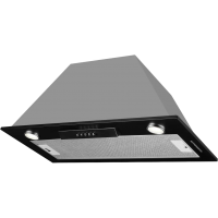 Встраиваемая вытяжка Kuppersberg/ ширина 70 см, отвод/рециркуляция, 1300 м3.ч, черный/нержавеющая сталь