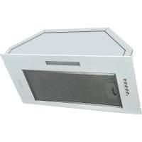 Встраиваемая вытяжка MONSHER/ Встраиваемая вытяжка, ширина 60 см, отвод/рециркуляция, 500 м3/час, механическое кнопочное управление, 3 скорости, светодиодное освещение 1х5 Вт, металлические жироулавливающие фильтры, угольный фильтр KFY (опция), уровень шу