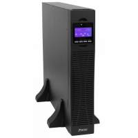 ИБП POWERMAN Online 3000 RT, LCD, двойного преобразования, 3000ВА, 2700Вт, 8 розеток IEC 60320 C13, 1 розетка IEC 320 C19, защита от КЗ, импульсных всплесков сети, перегрузки, разряда и перезаряда батареи. RJ11 / RJ45. Интерфейсы USB, RS232, SNMP, EPO. Се