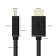 Кабель Greenconnect HDMI-DVI 7.5m черный, OD7.3mm, 28/28 AWG, позолоченные контакты, 19pin AM / 24+1M AM double link, GCR-HD2DVI1-7.5m, тройной экран [GCR-HD2DVI1-7.5m]