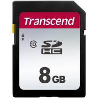 Карта памяти Transcend 8GB SDHC Class 10 UHS-I U1 R95, W45MB/s [TS8GSDC300S]