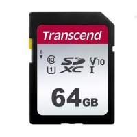 Карта памяти Transcend 64GB SDXC Class 10 UHS-I U3 R95, W45MB/s [TS64GSDC300S]