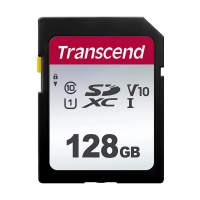 Карта памяти Transcend 128GB SDXC Class 10 UHS-I U3 R95, W45MB/s [TS128GSDC300S]