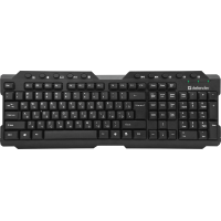 Клавиатура Defender беспроводная Element HB-195 RU,черный,мультимедиа [45195]