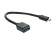 Кабель-адаптер USB 3.1 Type-Cm - USB 3.0 Af , OTG 1,5A , 5,0Gbps , 0,2m VCOM CU409