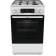 Комбинированная плита Gorenje/ Комбинированная плита Gorenje, Эмаль SilverMatte, объем духовки 62 л, механическое управление, сенсорный программатор IconLED, многоуровневое приготовление, электроподжиг, рельефные направляющие, 2 стекла+термослой, энергоэф