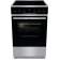 Электрическая плита Gorenje/ Электрическая плита Gorenje, Линия Advanced, Эмаль SilverMatte, стеклокерамическая варочная поверхность, мультифункциональная духовка, объем 70 л, механическое управление, сенсорный программатор IconLED, телескопические направ