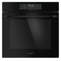 Шкаф духовой электрический MAUNFELD/ Шкаф духовой электрический, 76 л, 595х595х615 мм, управление сенсорное, гриль,11 режимов,конвекция, гриль, тип очистки гидролизная,цвет черный