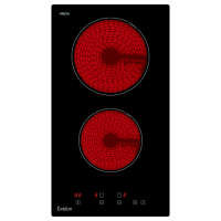 Электрическая варочная панель EVELUX/ Электрическая варочная панель EVELUX EV 3020  2 конфорки, мощность конфорок 1200,1700 Вт, сенсорное управление, индикация остаточного тепла, защитное отключение, таймер, автоматическое отключение, HiLight, 9 уровней м