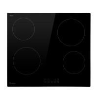Электрическая варочная панель EVELUX/ Электрическая варочная панель EVELUX EV 6040  4 конфорки, мощность конфорок 1200,1200,1800,1800 Вт, сенсорное управление, индикация остаточного тепла, защитное отключение, таймер, автоматическое отключение, HiLight, 9