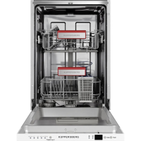 Встраиваемая посудомоечная машина Kuppersberg/ Встраиваемая посудомоечная машина Kuppersberg, High-Tech, 11 комплектов, 7 программ, 3 корзины, конденсационная сушка, луч на полу, частичная защита от протечек, индикатор отсутствия соли и ополаскивателя, от