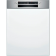 Встраиваемая посудомоечная машина BOSCH/ 81.5х59.8х55 см, частично встраиваемая посудомоечная машина, бленда нержавеющая сталь, 14 комплектов, дисплей, 6 программ: Авто 45-65°C, Деликатная, Эко, Интенсивная, Быстрая, Быстрая 45°C, таймер, Home Connect