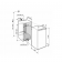 Встраиваемый холодильник LIEBHERR/ EIGER, ниша 122, Pure, EasyFresh, без МК, door-on-door