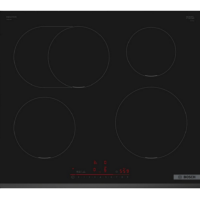 Встраиваемая индукционная панель BOSCH/ Встраиваемая индукционная панель BOSCH PIF631HB1E 60 см, скошенные края, сенсорное управление, черный