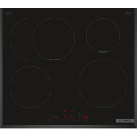 Встраиваемая индукционная панель BOSCH/ Встраиваемая индукционная панель BOSCH PIF651HC1E  60 см, скошенные края, сенсорное управление, черный