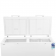 Морозильный ларь GORENJE FH50BPW объем 500 л , R600A, замок, ручное размораживание, установка температуры в морозильном отделении, защита от замерзания, светодиодное освещение, механическое управление, цвет белый
