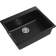 Кухонная мойка RIVELATO/ Кухонная мойка RIVELATO X-60 nero AXEL 60, 1-чаша, 630*520 мм, монтаж: врезной, материал: кварц, цвет: черный