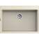 Кухонная мойка RIVELATO/ Кухонная мойка RIVELATO X-70 beige scuro AXEL 70  1-чаша 730*520мм, монтаж: врезной, материал: кварц, цвет: темно-бежевый