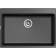 Кухонная мойка RIVELATO/ Кухонная мойка RIVELATO X-70 nero AXEL 70  1-чаша 730*520мм, монтаж: врезной, материал: кварц, цвет: черный