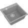 Кухонная мойка RIVELATO/ Кухонная мойка RIVELATO RM-50 grigio metallizzato RAUM 50  1-чаша 500*510мм, монтаж: врезной, материал: кварц, цвет: серый металлик