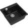 Кухонная мойка RIVELATO/ Кухонная мойка RIVELATO RM-50 nero RAUM 50  1-чаша 500*510мм, монтаж: врезной, материал: кварц, цвет: черный