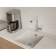 Кухонная мойка RIVELATO/ Кухонная мойка RIVELATO RIVELATO Мойка BERKANA 35 1-чаш 415*455, монтаж: универсальный, материал: кварц, цвет иней