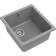 Кухонная мойка RIVELATO/ Кухонная мойка RIVELATO BK-35 grigio metallizzato RIVELATO Мойка BERKANA 35 1-чаш 415*455, монтаж: универсальный, материал: кварц, цвет серый металлик