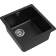 Кухонная мойка RIVELATO/ Кухонная мойка RIVELATO BK-35 nero BERKANA 35 1-чаш 415*455, монтаж: универсальный, материал: кварц, цвет черный