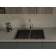 Кухонная мойка RIVELATO/ Кухонная мойка RIVELATO 7450 2B PVD black Rinox 7450 2В PVD black Мойка нерж.сталь  2 чаши 740*500*200 мм, монтаж: врезной, материал: нержавеющая сталь, цвет: черный