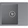 Кухонная мойка GRANFEST/ Кухонная мойка GRANFEST URBAN 258L dark gray 258L  1-чаша+крыло 580*490мм, монтаж: врезной, материал: кварц, цвет: темно-серый