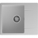 Кухонная мойка GRANFEST/ Кухонная мойка GRANFEST URBAN 258L gray 258L  1-чаша+крыло 580*490мм, монтаж: врезной, материал: кварц, цвет: серый