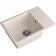 Кухонная мойка GRANFEST/ Кухонная мойка GRANFEST URBAN 258L white 258L  1-чаша+крыло 580*490мм, монтаж: врезной, материал: кварц, цвет: белый