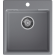 Кухонная мойка GRANFEST/ Кухонная мойка GRANFEST URBAN 644 dark gray 644  1-чаша 440*490мм, монтаж: врезной, материал: кварц, цвет: темно-серый