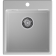 Кухонная мойка GRANFEST/ Кухонная мойка GRANFEST URBAN 644 gray 644  1-чаша 440*490мм, монтаж: врезной, материал: кварц, цвет: серый