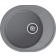 Кухонная мойка GRANFEST/ Кухонная мойка GRANFEST URBAN 857L dark gray 857L  1-чаша+крыло 570*480мм, монтаж: врезной, материал: кварц, цвет: темно-серый