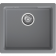 Кухонная мойка GRANFEST/ Кухонная мойка GRANFEST URBAN 4550 dark gray 4550 подстольный монтаж 1-чаша 450*500мм, монтаж: универсальный, материал: кварц, цвет: темно-серый