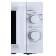 Отдельностоящая микроволновая печь Midea MM720CY6-W объем 20 л, механическое управление, таймер, 5 уровней мощности, подсветка, размораживание, поворотный стол, цвет белый