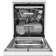 Посудомоечная машина Midea MFD60S510Wi  отдельностоящая, 60 см, 14 комплектов, 3 корзины, стандартный разбрызгиватель, электронное управление с LED индикацией, дисплей, автооткрывание дверцы, внутренняя подсветка, отсрочка старта (1-24 ч), количество прог